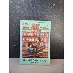 The Babysitters Club #3 The Truth About Stacey By Ann M. Martin Paperback